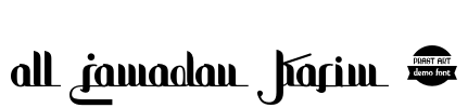 all Ramadan Karim - Font Image
