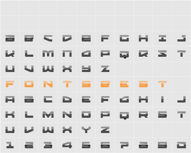 Vortex Dancer Gradient Character Map