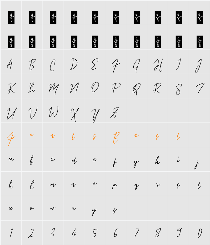 L Lemonallo Character Map