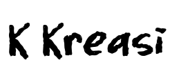 K Kreasi Font Image