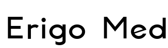 Erigo Med Font Image