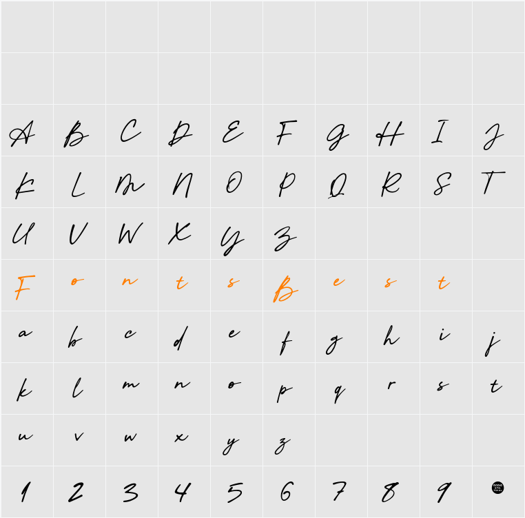 Briettany Character Map
