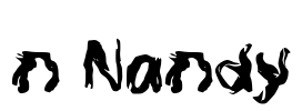 n Nandy Font Image