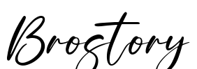 Brostory Font Image