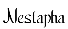 Nestapha Font Image