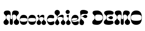 Moonchief DEMO Font Image