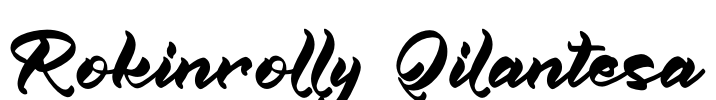 Rokinrolly Qilantesa Font Image