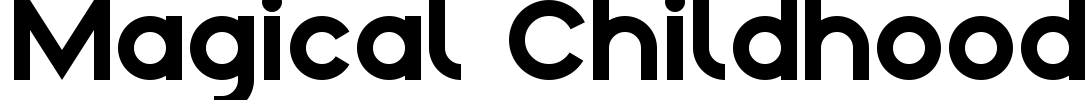 Magical Childhood Font Image