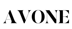AVONE Font Image