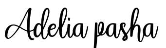 Adelia pasha Font Image