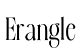 Erangle Font Image
