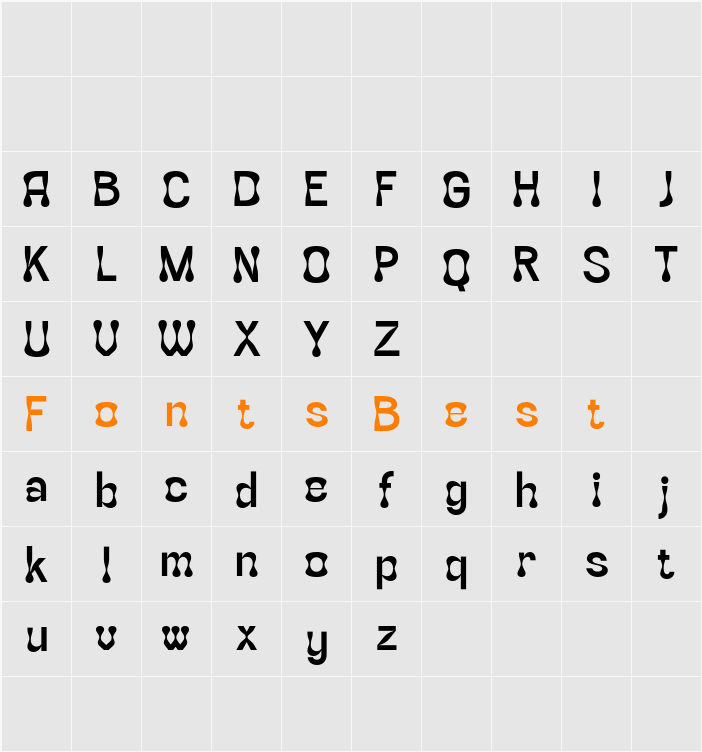 CS Floid Demo Character Map