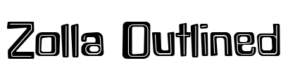 Zolla Outlined