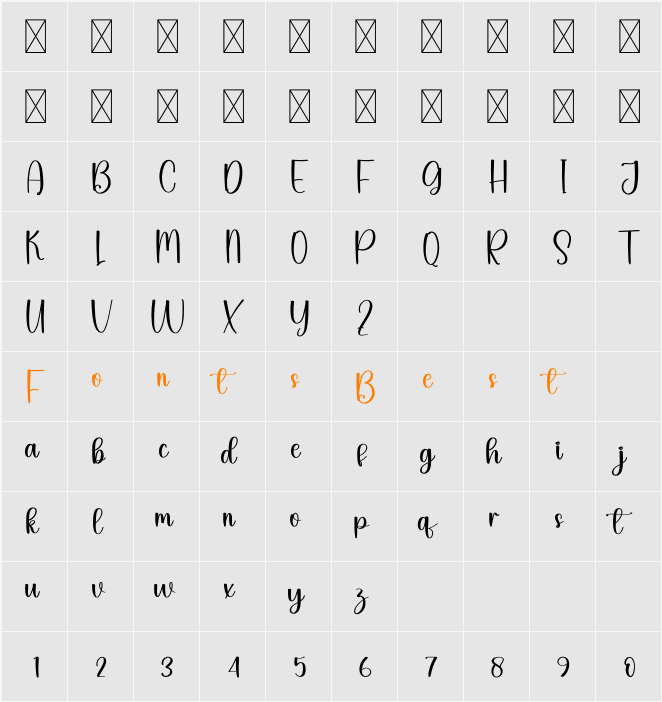 Staylife Character Map