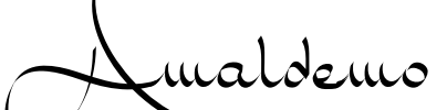 Amaldemo Font Image