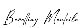 Barettiny Monteilo Font Image