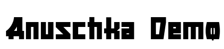 Anuschka Demo Font Image