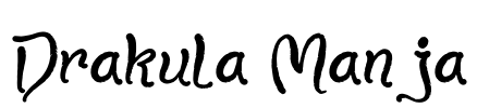 Drakula Manja Font Image