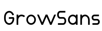 GrowSans Font Image