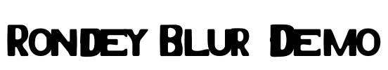 Rondey Blur Demo
