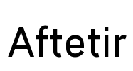 Aftetir Font Image