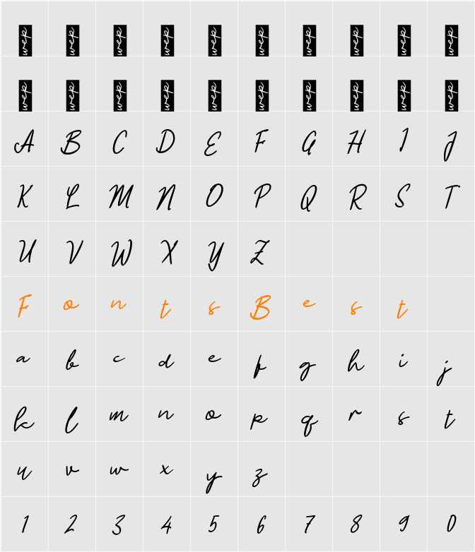 L Lembaraya Character Map