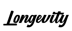 Longevity Font Image