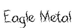 Eagle Metal Font Image