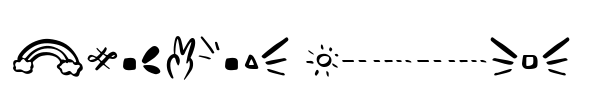 Fairyfine Doodle  Font Image