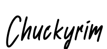 Chuckyrim Font Image