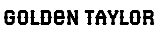 Golden Taylor Font Image