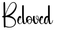 Beloved Font Image