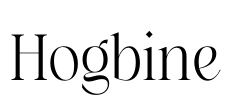Hogbine Font Image