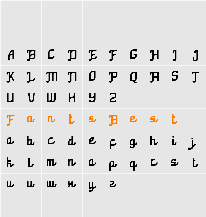 Al Ghazali Character Map