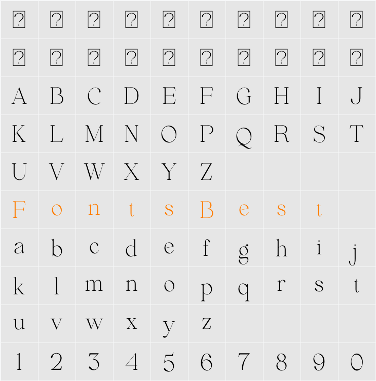Beautiful Comethrue Ultr Light Ultra Cond Character Map