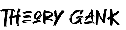 Theory Gank Font Image