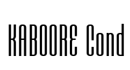KABOORE Cond
