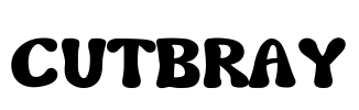 CUTBRAY Font Image