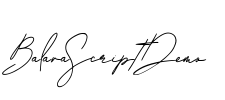 BalavaScriptDemo Font Image