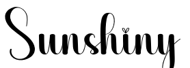 Sunshiny Font Image