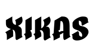 XIKAS Font Image