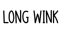 Long Wink Font Image