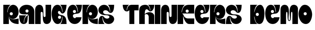 Rangers Thinkers Demo Font Image