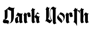 Dark North Font Image