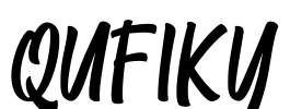 Qufiky Font Image