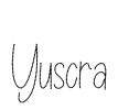Yuscra Font Image