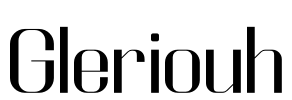 Gleriouh Font Image