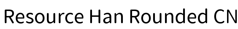 Resource Han Rounded CN