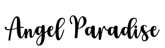 Angel Paradise Font Image