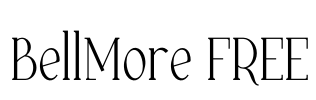 BellMore FREE Font Image